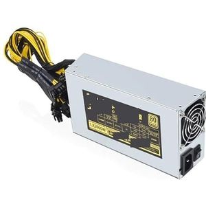 Voor SENLIFANG Voor BTC Voor Antminer Voor Bitcoin S7 S9 2U Single Channel 2000W PSU ETC RVN Mining Rig Voeding 10x6Pin Efficiëntie Apparaat