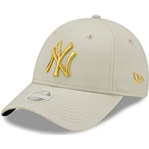 New Era New York Yankees Metallic Logo Stone 9Forty Adjustable Women Cap - One-Size