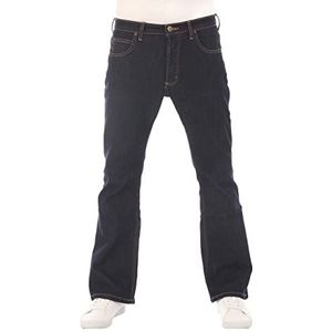 Lee Heren Jeans Bootcut Denver broek blauw jeansbroek mannen katoen stretch denim blauw w30 w31 w32 w33 w34 w36 w38 w40 w42 w44, Spoel (Lss1sj363), 32W / 34L