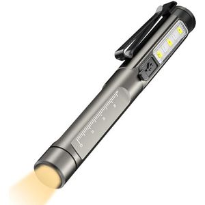 Pupillenlamp, medisch penlight, diagnostisch licht, medisch met zijlichten, diagnostische lamp, penlamp voor herbruikbare led-penlamp, pupillamp voor verpleegsters, artsen