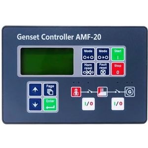 UYUUBNK 1 kopieerbedieningspaneel AMF20 AMF25, dieselgenerator, automatisch starten en stoppen, LCD-weergavemodule (AMF20)