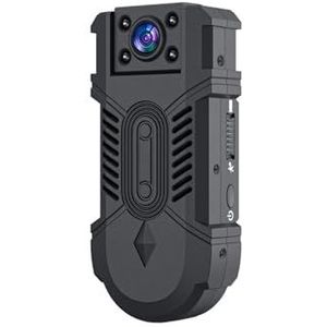 Mini-lichaamscamera, High-definition 1080P Back Clip Camera, Outdoor Groothoek 140-graden Recorder, Fietssport Camera DV voor wetshandhaving, levering