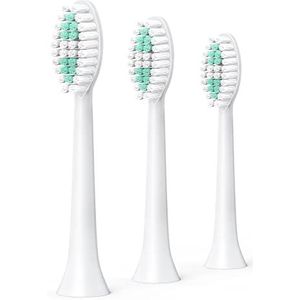 Operan Vervanging elektrische tandenborstel 3 koppen wit