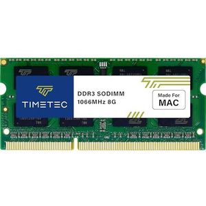 Timetec - DDR3 - RAM Geheugen - 8GB - Compatibel voor Apple - 1067MHz/1066MHz