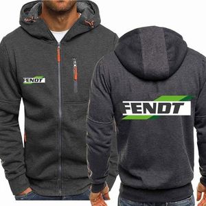 Heren Zip Hoodie Voor FENDT Hooded Sweatshirt Outdoor Winddichte Softshell Jassen Warme Dikke Hoodies Thermische Pullover Hoody Met Zakken,Grey-L
