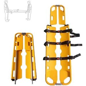SIEEOUR Schepbrancard Voor Ambulancediensten, Opvouwbaar Ontwerp, Instelbaar 160-210cm, Maximale Capaciteit 159kg, Inklapbare Brancard Voor Spoedeisende Medische Hulp En Patiëntoverdracht
