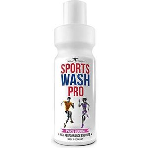 Full wasmiddel voor buiten, sport- en functionele kleding met geurverwijderaar, wasmiddel voor sportkleding, microvezel, sportwasmiddel, Sports Wash Pro, Urban Forest (1 liter) (Paris Bloomm)