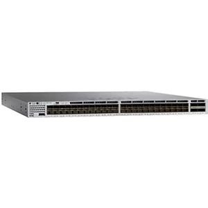 Cisco Catalyst WS-C3850-48F-S Netwerkswitch Managed Zwart, Grijs Power Over Ethernet (PoE) - Netwerkschakelaars (Managed, Power Over Ethernet (PoE))