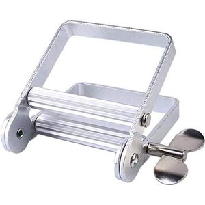 VICMAT Tubeknijper, metalen tubeknijper, machine, tandpasta, crème, handlotion, kleurcrème, tubepers set, uitknijper voor tandpasta