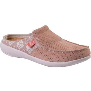 Spenco Siesta Slide Arizona pantoffels voor dames, Bleke Rouge, 44 EU Breed