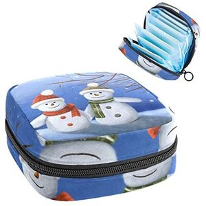400081452, Periode Pouch Draagbaar, Tampon Opbergtas,Tampon Houder voor Portemonnee Vrouwelijke Product Organizer, Meerkleurig, 4.7x6.6x6.6 in/12x17x17 cm