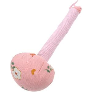 Bijvoet Wellness Hamer, Draagbare Moxibustion-hamer for rugmassage. Gevuld met alsem for spierverlichting. Zachte textuur for ontspanning(Pink)