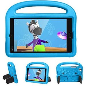 Tablet PC-hoes Tablet Case Compatible with Huawei M3 / T3 / T8 Lite 8.0 Silicon Case Compatible with Kids, Compatible with Kinderen Schokbestendige Lichtgewicht Dropbestendige Stand Tablet Case, met H