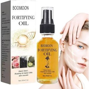 Biologische ricinusolie voor gezicht - Cosmetica Ricinusolie voor gezichtshydratatie - Hydraterende huidverzorging Aromatherapie-olie voor unisex, zwarte ricinusolie, huidreparatie voor de huid Aokley