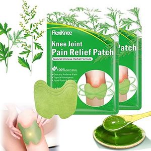 Flexiknee Natural Knee Pain Patch, Flexiknee Knee Relief Patches Kit, Knee Joint Pain Relief Patch, Herbal Knee Patches for Bone on Bone (24 Pcs)