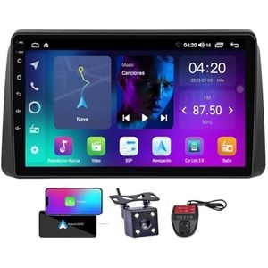 Android 13 Autoradio 9 Duim Touch Display Voor Chrysler Grand Voyager 5 2011-2015 Met Draadloze Carplay Android Auto/GPS/FM RDS DAB+/BT 5.0/Bediening op het stuur + Camera en DVR(Size:NF-1)