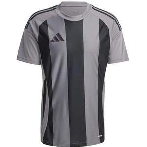 adidas Voetbal - teamsport textiel - tricots gestreept 24 shirt grijs zwart XS