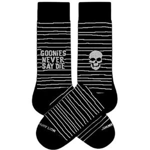 Jimmy Lion Goonies Never Say sportsokken, zwart, merk: Jimmy Lion - EAN: 8436607956020 - schoenmaat 36-40