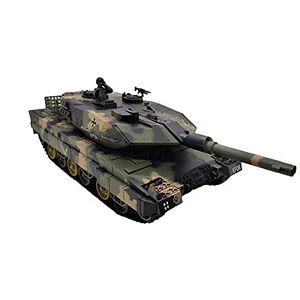 HBS Hubsons® RC Leopard 2A5 gevechtstoestel met geluid, schaal 1:24 en 2 gevechtssystemen/infrarood- en 6 mm schot