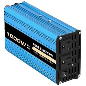 12 V naar AC 110 V 60 Hz inverter Car Power 1600 W/6000 W/10000 W voltage draagbare converter met LED (12 V 5000W110V-LED)