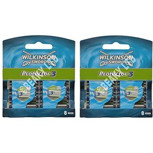 Wilkinson Sword Protector 3 scheermesjes, 16 stuks