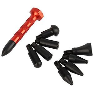 10 stks Hail Removal Pen- Auto Pijnloze Dent Repair Hail Removal Tools Tap Down Knockdown Kit met 9 koppen Deuk reparatie gereedschap