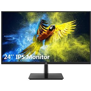 Z-Edge Monitor Gmaing 24'' IPS Full HD (1920 x 1080), 75 Hz, 16:9 LED-scherm met HDMI-kabel, 16,7 M kleuren HDR en Eye Care-technologie, FreeSync, HDMI & VGA, Verstelbare kanteling, Kijkhoek van 178°
