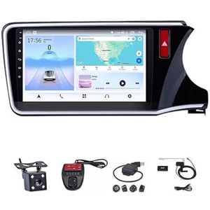 Android 13 Multimedia Speler Auto Radio GPS Navigatie Draadloze Carplay Auto Plug En Play Voor Honda Fit City 2014-2017(WIFI 2G+32G)