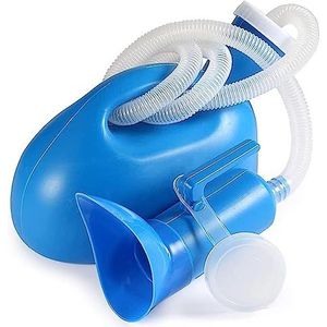 DQZRTUECA 2000 ml draagbaar urinoir met vrouwelijke adapter for mannen, vrouwen, kamperen en reizen