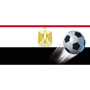 1art1 Voetbal XXL Poster Egypt Country Flag Affisch Plakkaat 120x80 cm