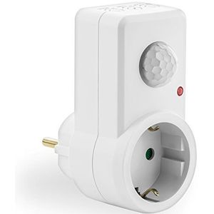 DeleyCON 4X Infrarouge Détecteur De Mouvement Ã Merger Montage Au Plafond Interieur Controle Des Feux Zone De Travail A 360 Portee De 6m Capteur De Lumiere Integre Blanc