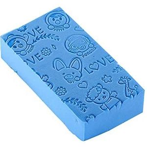 1 Stks Bad Spons Lichaam Douche Exfoliërende Massager Schoonmaken Douche Borstel Peeling Voor Wassen Badgereedschap (blauw)