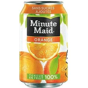 Frisdrank Minute Maid Orange blikje 0.33l | 24 stuks