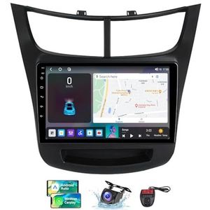 Android 13 GPS-Autoradio voor Chevrolet Sail 2015-2018 9 inch Touchscreen met BT 5.0/SWC/FM RDS DAB+ Radio/Carplay Android Auto/DSP Video Stereo Speler + DVR Achtercamera(NF-7)