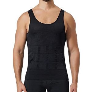 AMZSPORT Sportief compressieshirt voor heren, T-shirt met