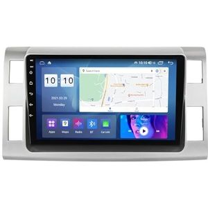 9 inch touch screen multimedia speler bluetooth autoradio voor Toyota Previa 2006-2012 Android 12.0 Car Stereo gebouwd carautoplay ondersteuning stuurwielbediening wifi 4g gps navigatie (Size : 4+WIF