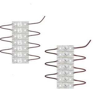 25lot 175st NIEUWE 3V 6V SMD Lampkralen met Optische Lensfilter for 20-120 inch LED TV Reparatie(A 6V 2W)
