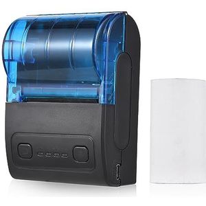 Draagbare Mini Thermische Printer 2 inch Draadloze B-bon Bill Tiet-printer met 57 mm printpapierrol compatibel met Windows for restaurantverkoopwinkels