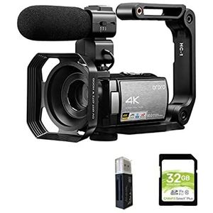 Videocamera Camcorder Videocamera 4k digitale camcorder Ae8 ir Nachtzicht wifi Vlogging camera's met microfoon 3 2 GB Geheugenkaart Multifunctionele vlogcamera