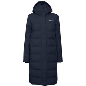 North Bend Outdoormantel 'Marta'  donkerblauw / wit