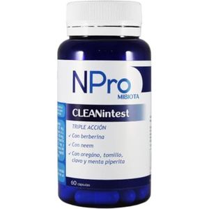 NPro Cleanintest 60 Cápsulas