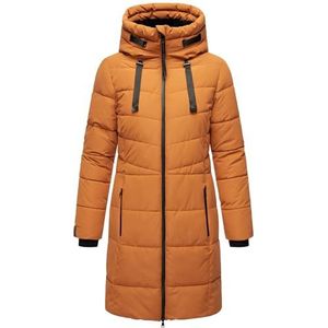 MARIKOO Natsukoo XVI Winterjas voor dames, warme gewatteerde jas, lang, met capuchon, XS-XXL, S