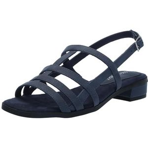 Easy Street Merline sandaal met hak voor dames, marineblauw, 6 UK Narrow