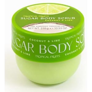 Tropical Fruits Gentle Exfoliating Sugar Body Scrub Coconut and Lime 310g