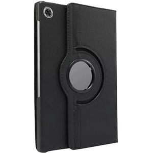 360 Roterende Tablet Case Geschikt for Lenovo Tab M10 HD 2nd 10.1inch TB-X306F TB-X306X Tablet Cover Stand Shell(Black)