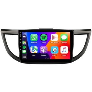 8-Core [4G 64G] Android 14 Autoradio Navi voor H-onda CRV(2012-2014) 9""Scherm 2 Din Radio met Draadloze Carplay Android Auto GPS Navigatie FM RDS Bluetooth SWC DSP MIC Camera,M200s