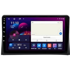 Android 14 GPS Navigation Stereo voor VW Volkswagen Multivan Transporter 2008-2015 9 Inch 2 Din Car Stereo met CarPlay AHD Omgekeerd beeld Bedieningselementen op het stuur(S6 8G+128G)