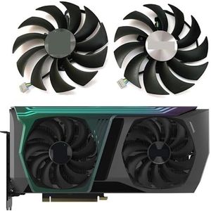 100MM 4PIN CF1010U12S RTX 3070 AMP Holo GPU-ventilator, voor ZOTAC voor GeForce Holo-videokaartkoelventilator(1LOT)