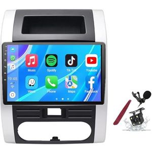Android 14 Autoradio Stereo voor N-ISSAN X-Trail (2008-2012) 9-inch Touchscreen Multimedia Speler met Draadloze Carplay GPS Navigatie FM RDS Bluetooth 5G-WiFi SWC DSP,M100s