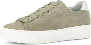 GABOR - Sneakers - Donkerbeige - Leer en Suède